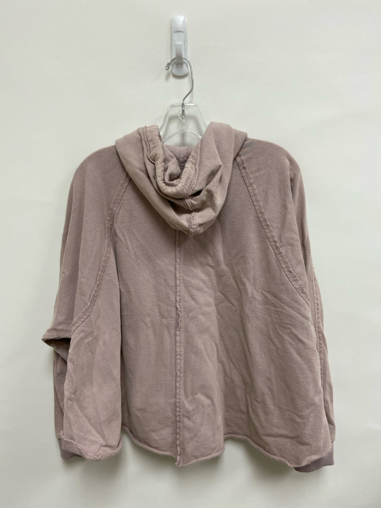 Fantastic Fawn Size S Faded Lavender Hooded Ladies Sweatshirt