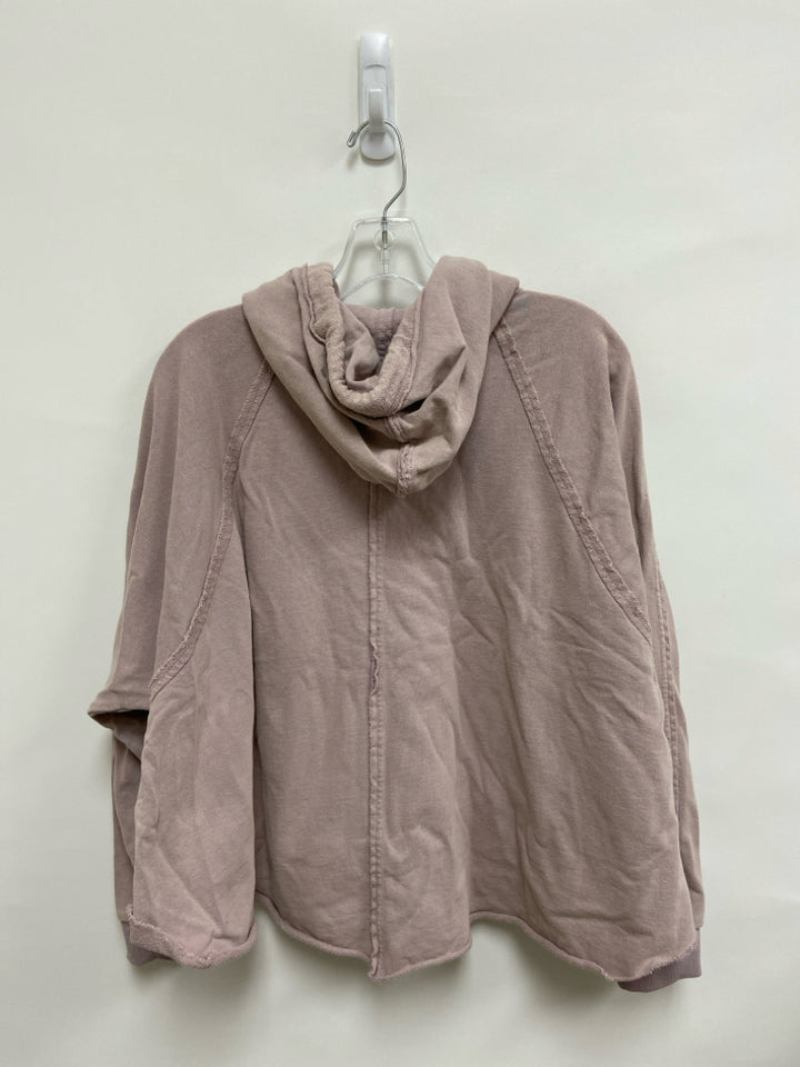 Fantastic Fawn Size S Faded Lavender Hooded Ladies Sweatshirt