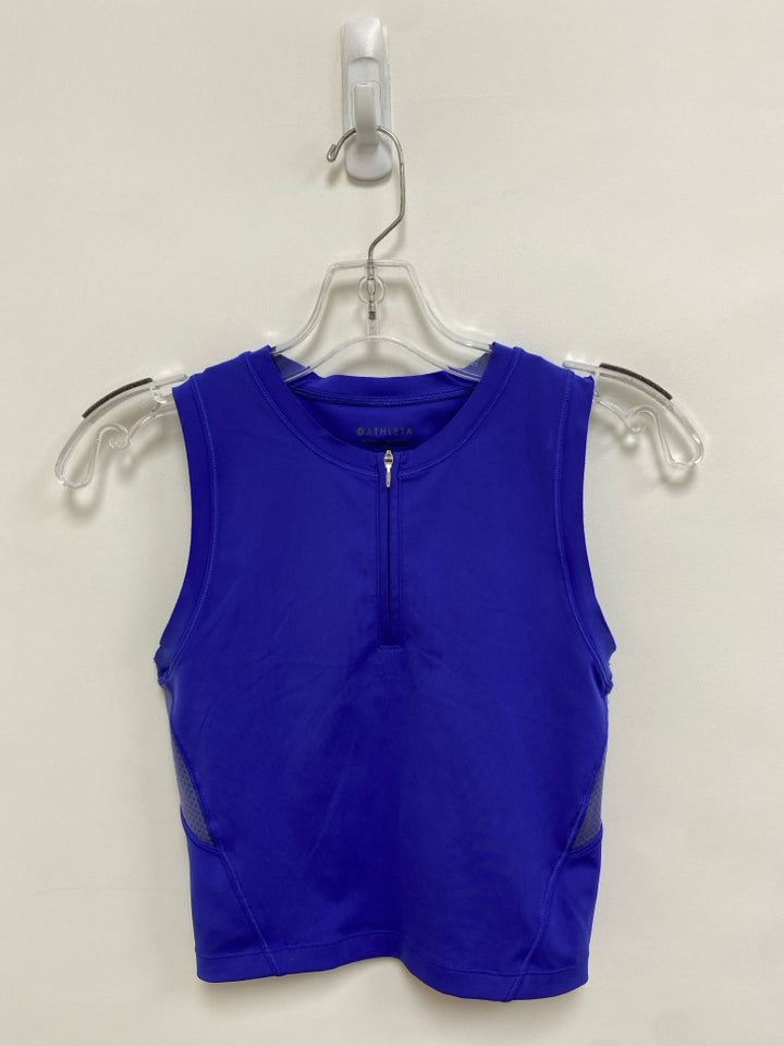 Athleta Size XXS Purple Sleeveless Athletic Top
