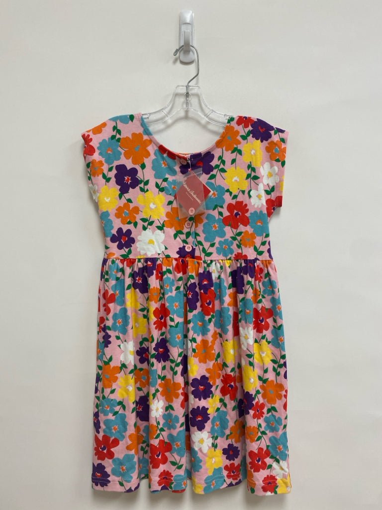 NWT hanna Andersson SIZE 8 Pink/Purple Orange/Multi Flowers Girl&