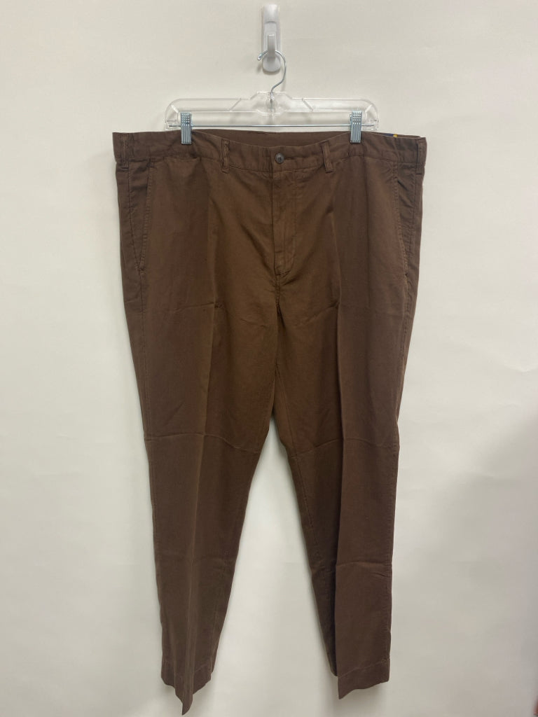 Polo Size 40 Brown Men&