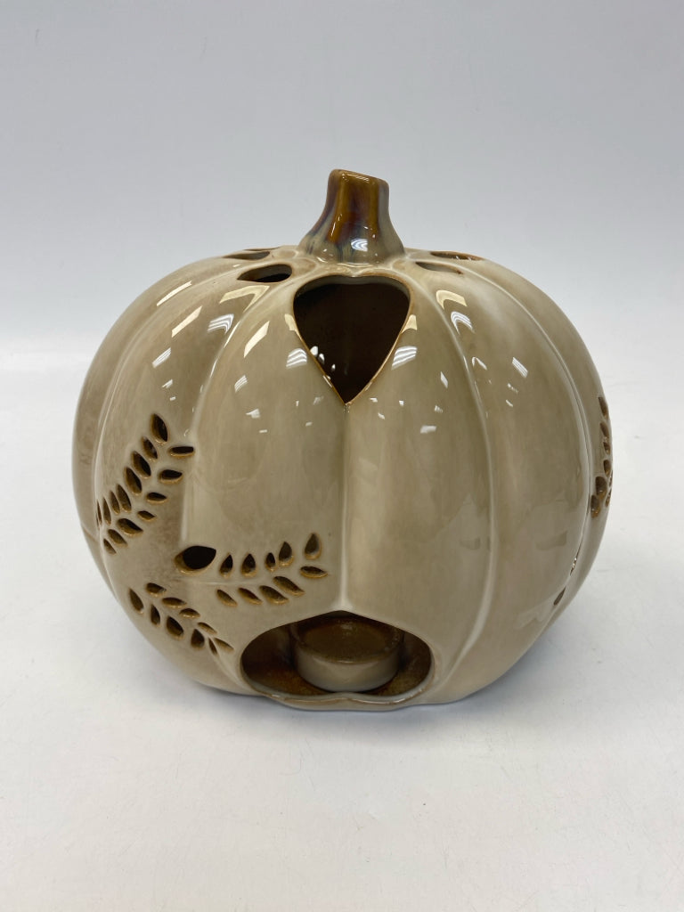 Tan Brown Ceramic Fall