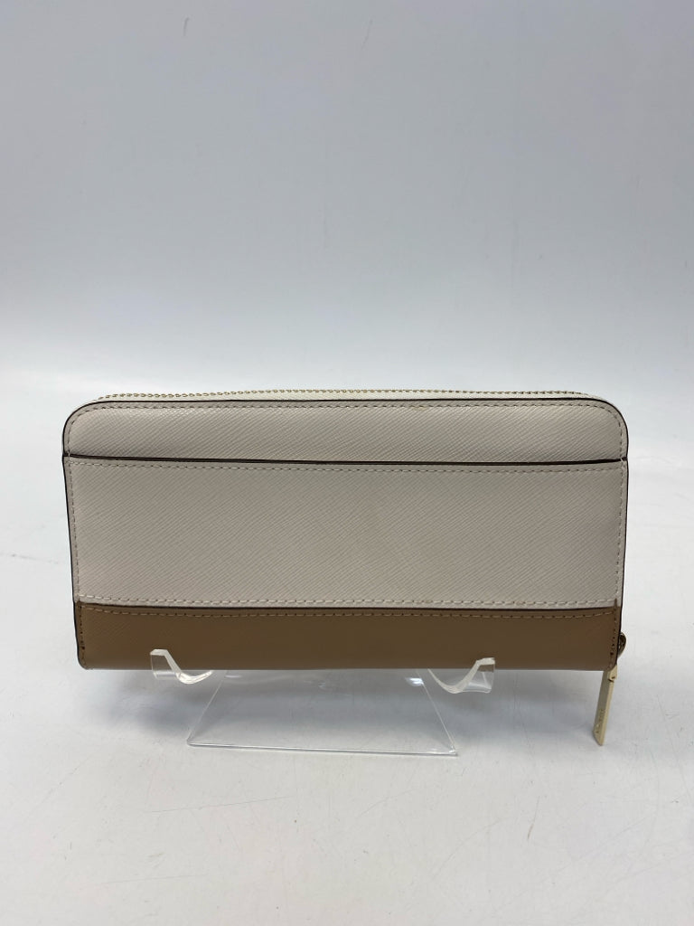 NWT Kate Spade Cream Tan Wallet