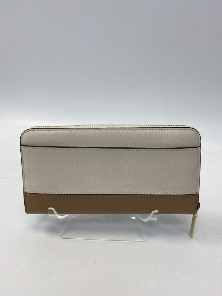 NWT Kate Spade Cream Tan Wallet