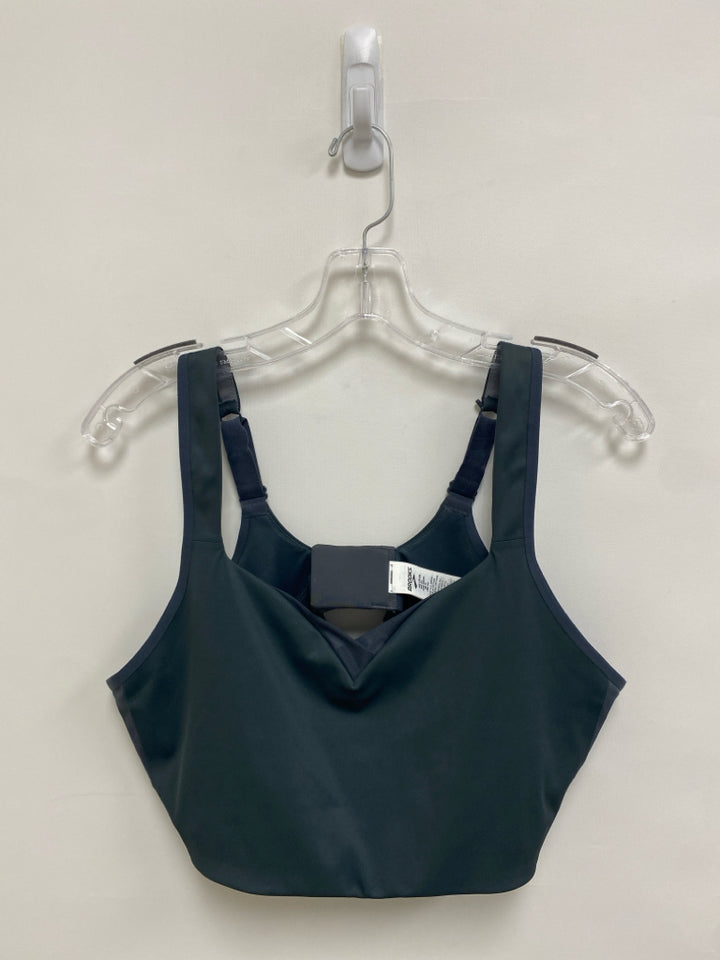 Brooks Size 40 Charcoal Athletic  Bra