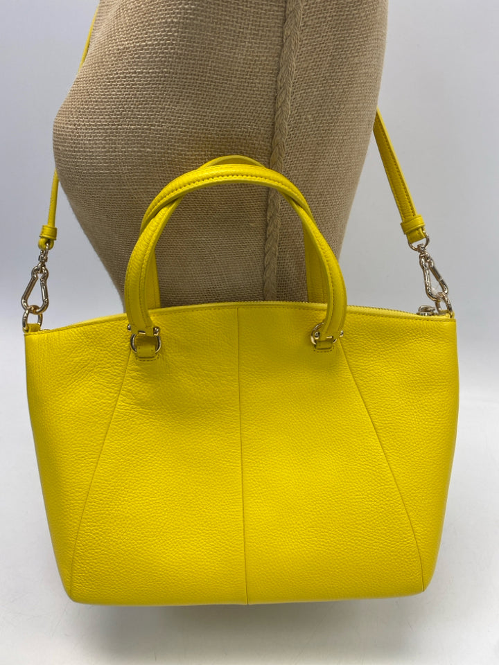 NWT Coach Yellow Crossbody