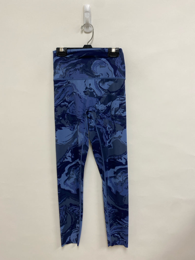 Aerie Size S Navy Blue Swirl Athletic Leggings