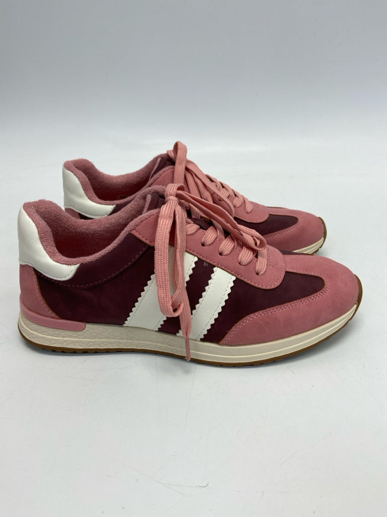 NWOT Dolce Vita  Size 9 Pink Lace-up Sneakers