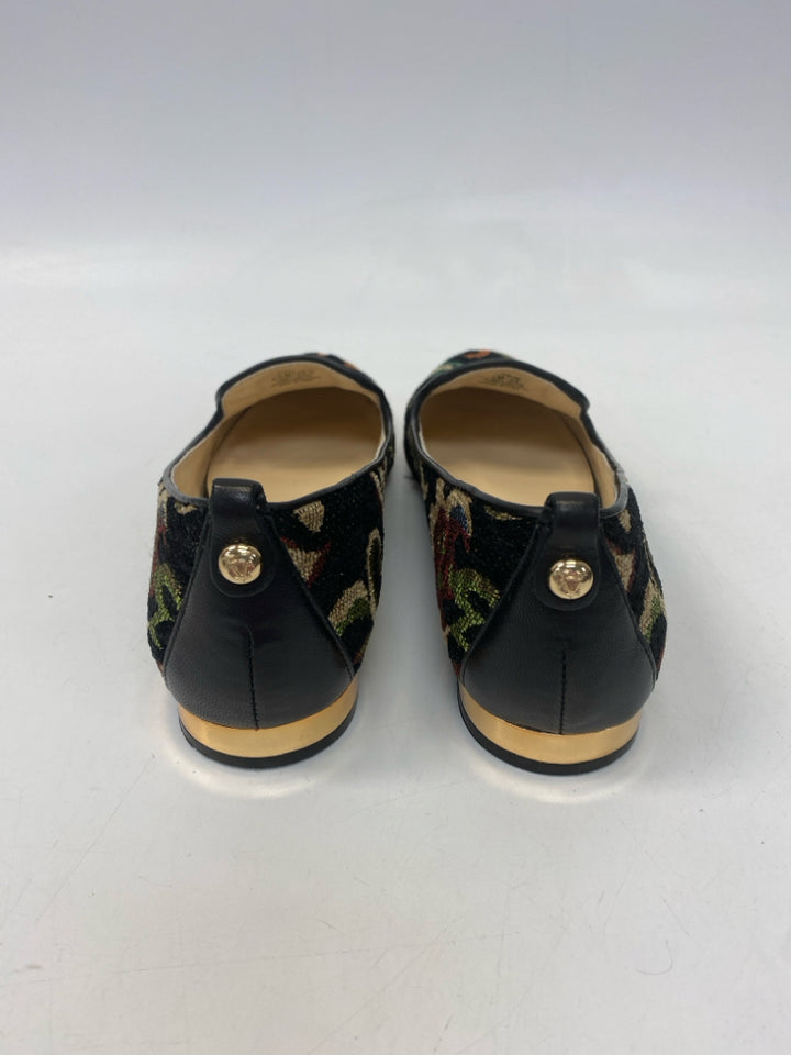 VINCE CAMUTO  Size 5.5 Black/Multi Flats