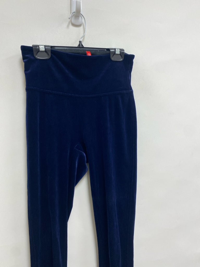 Spanx Size S Navy Velour Ladies Leggings