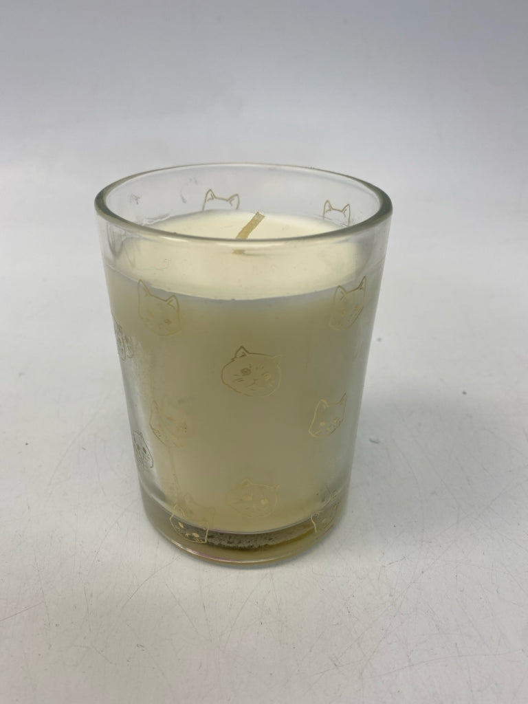 Clear Cats Candle