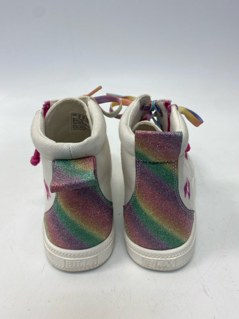 SIZE 5 White Multi Color Zipper Girl&
