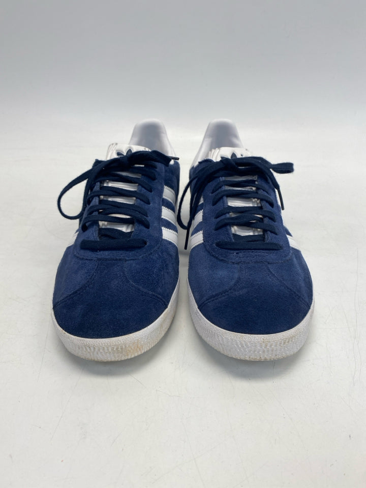 Adidas US Shoe Size 8 Navy White Lace-up Sneakers