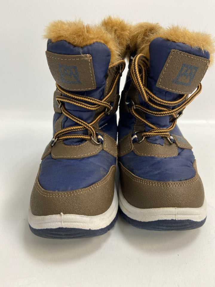 Avalanche SIZE 8 Navy Brown Lace-Up Girl&