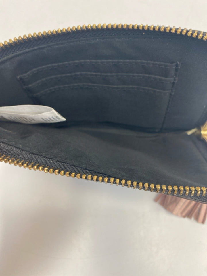 Fossil Black Wristlet