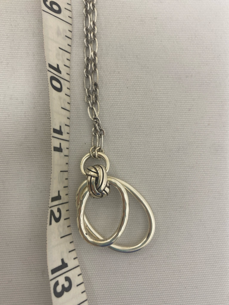 NWT Brighton Silver Color Shapes Necklace