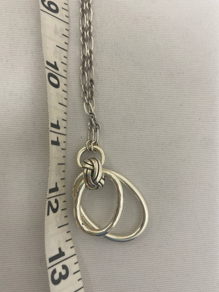 NWT Brighton Silver Color Shapes Necklace
