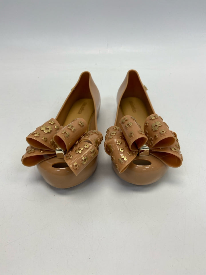 Mini Melissa SIZE 2 Tan Bows Girl&