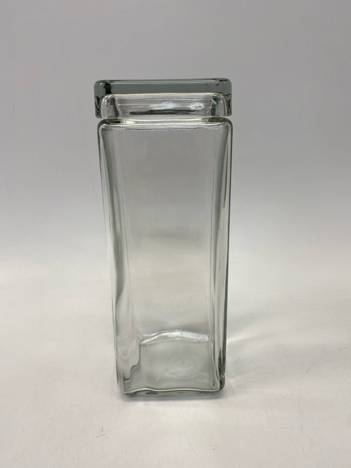 Clear Glass Jar