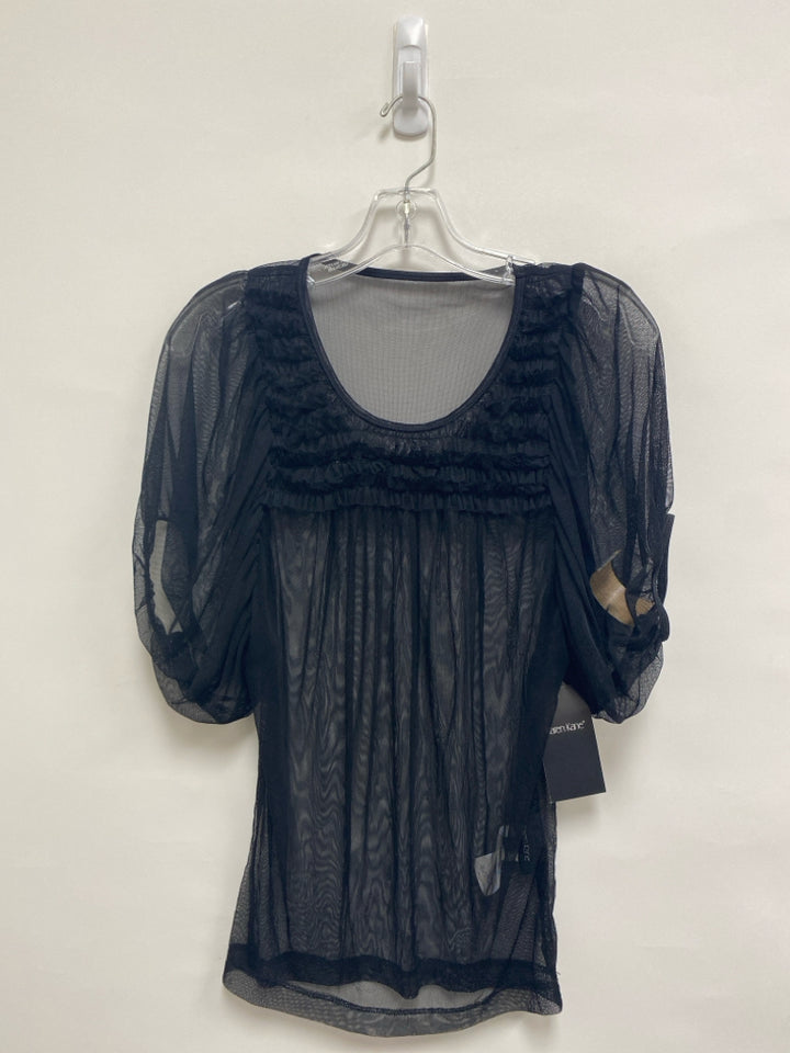 NWT Karen Kane Size XS Black Sheer Ladies Top