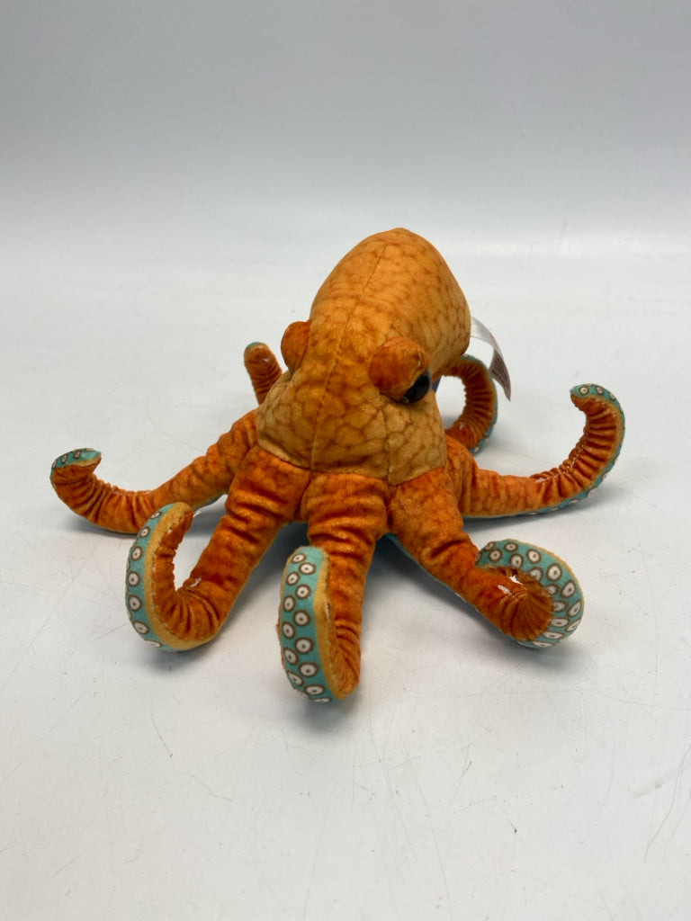 Ganz Orange Aqua Stuffed Animal