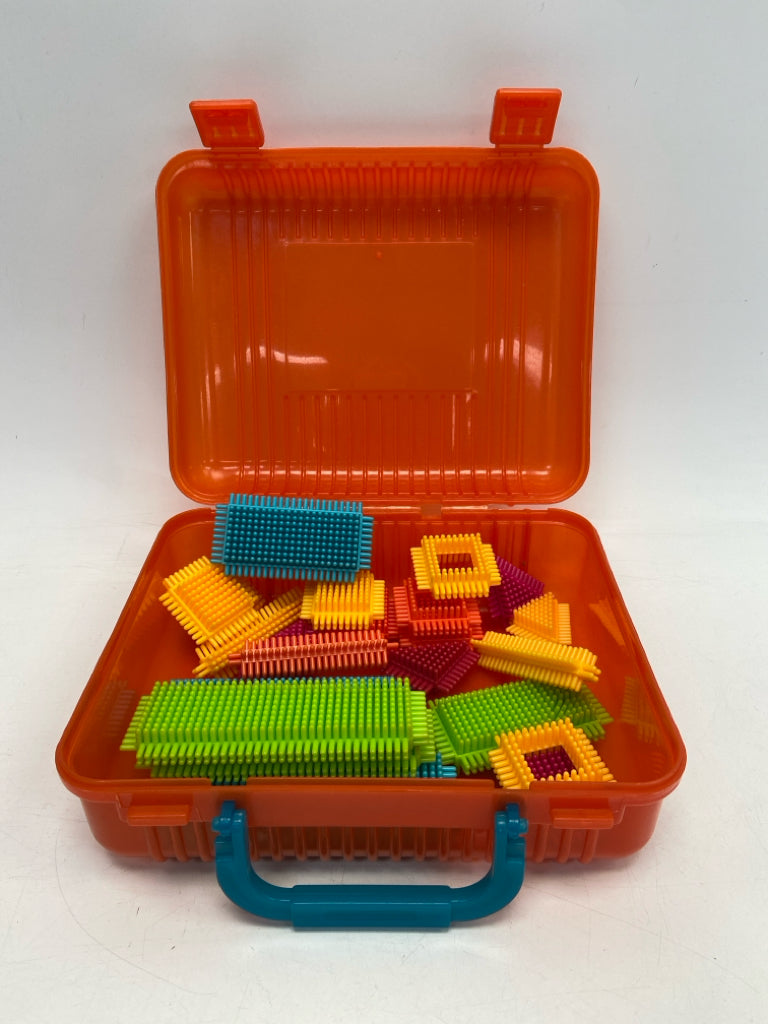 Orange Multi Color Blocks