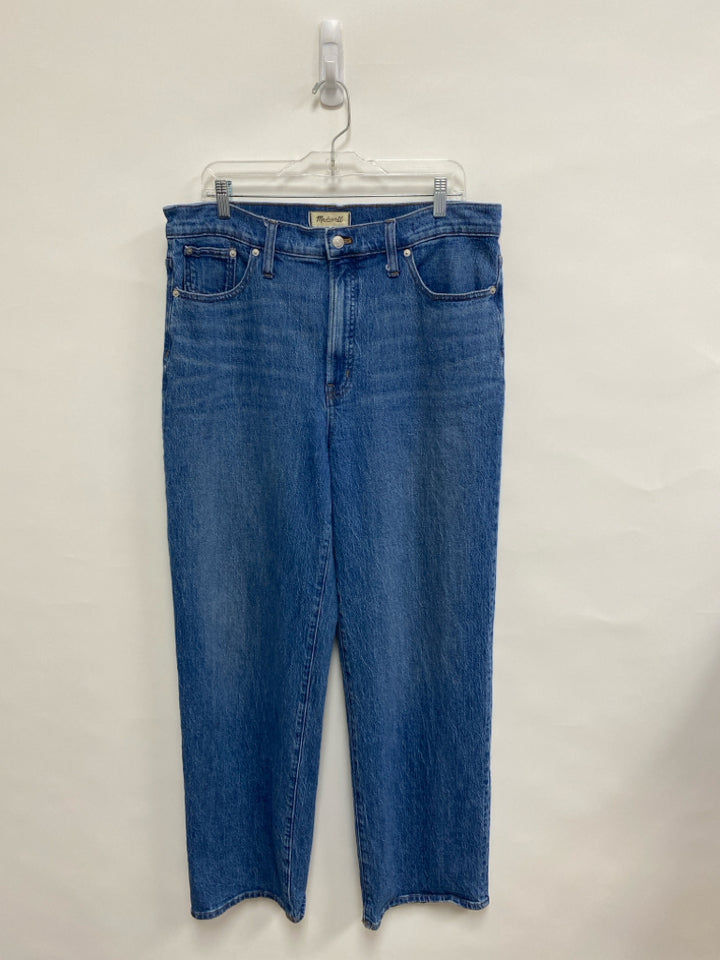 Madewell Size 32 Blue Denim Ladies Jeans
