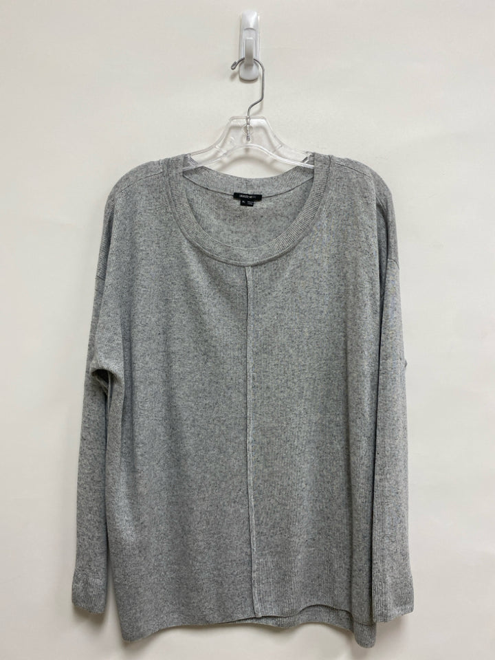 LAFAYETTE 148 Size XL Gray Linen Blend Ladies Sweater