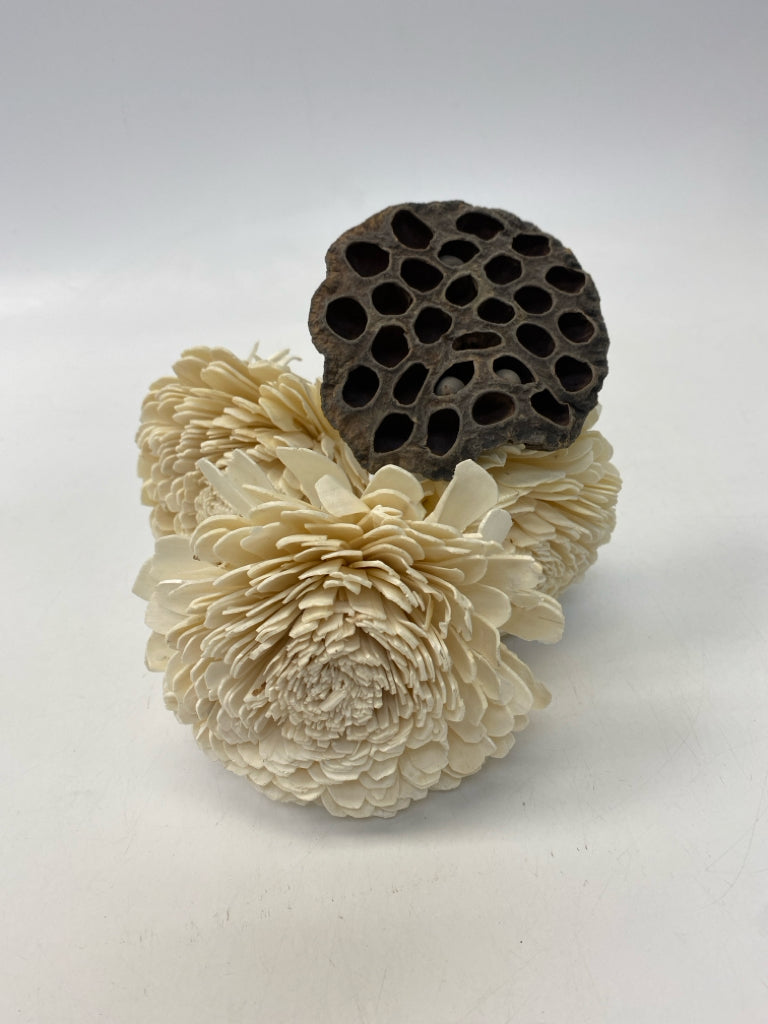 Cream Brown Floral Arrangement