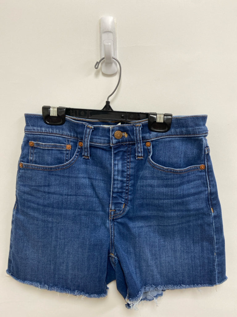 Madewell Size 26 Blue Denim Ladies Shorts
