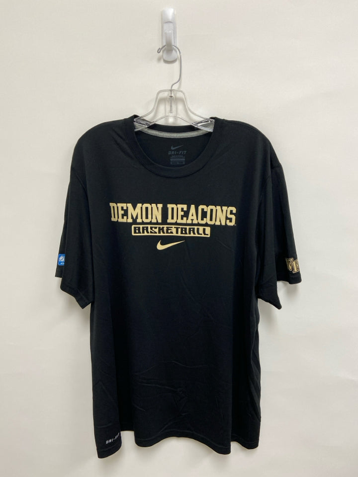 Nike Size XL Black Tan Wake Forest Men&