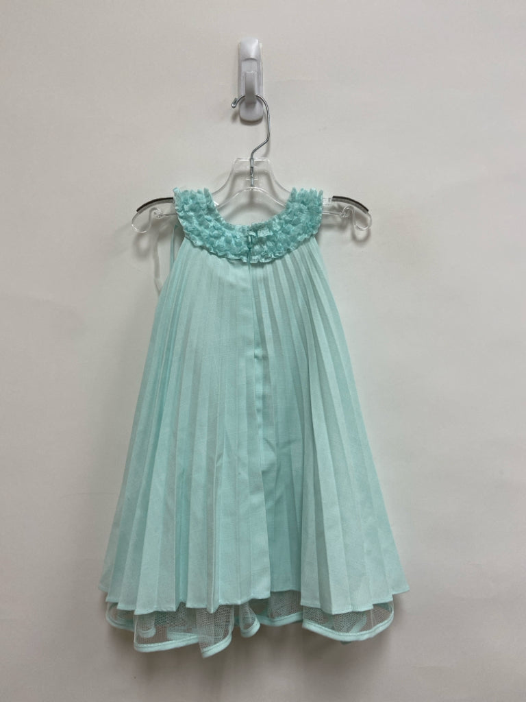 Bonnie Jean SIZE 2T Pale Aqua Sleeveless Girl&