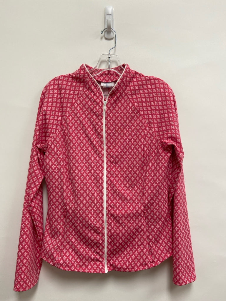 Sigrid Olsen Size L Rose White Twig Athletic 2pc