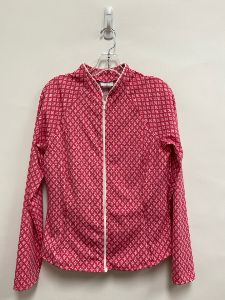 Sigrid Olsen Size L Rose White Twig Athletic 2pc