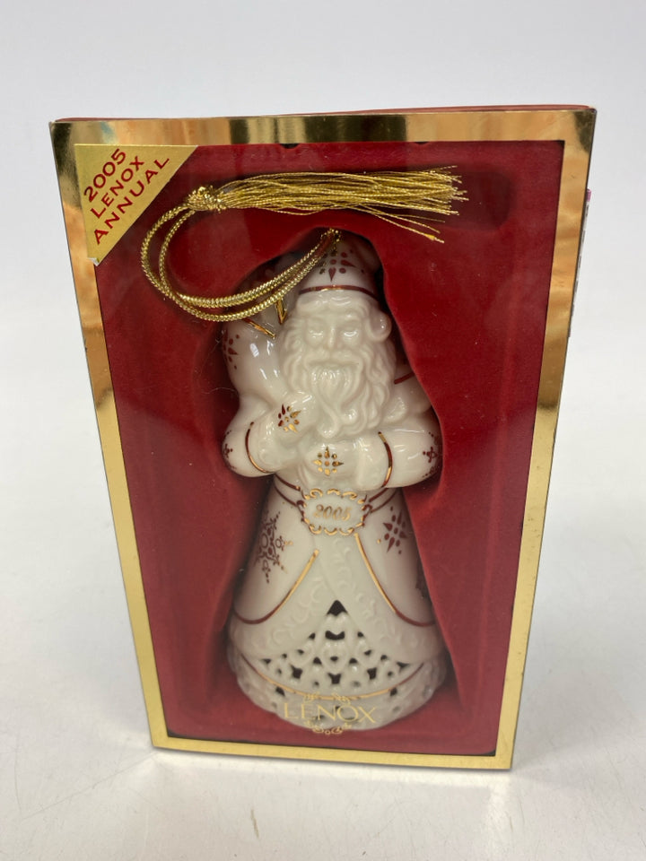 Lenox Ornaments Santa 2005