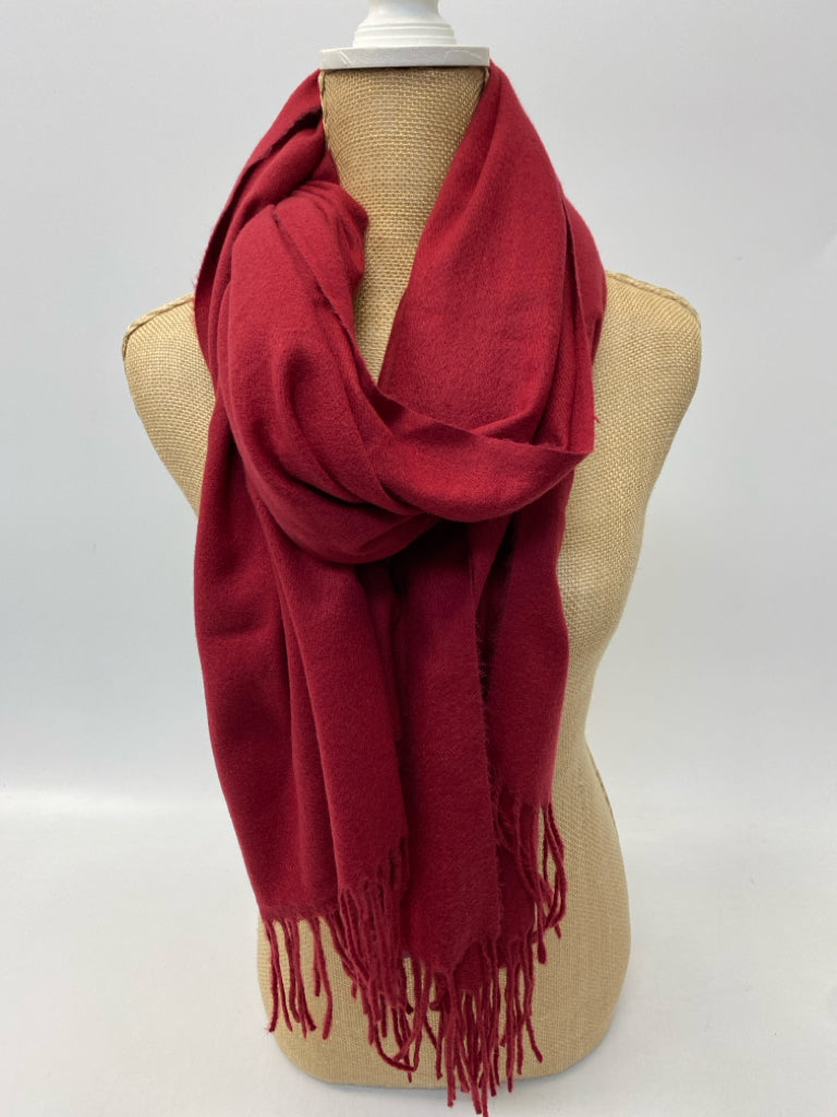 Red Winter Scarf