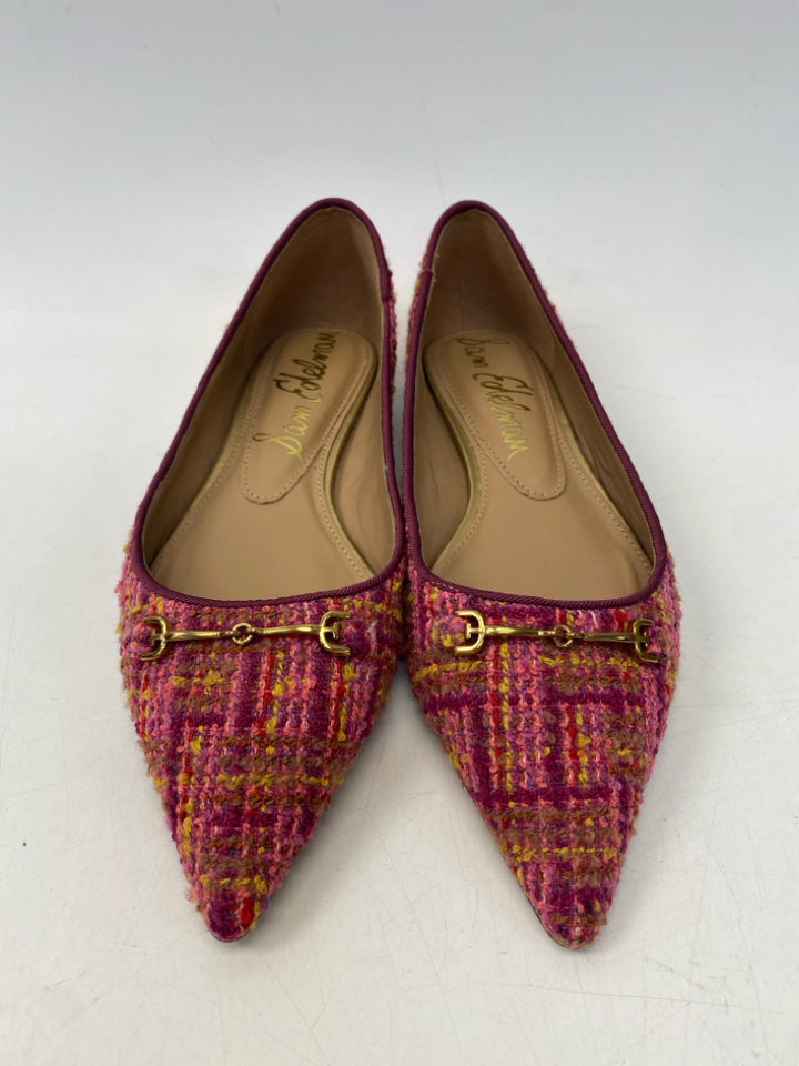 NWOT Sam Edelman US Shoe Size 7 Pink Multi-Color Flats
