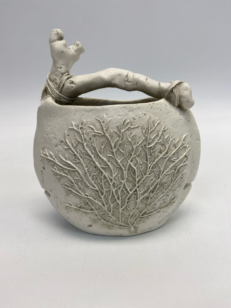 Cream Sea Coral Vase