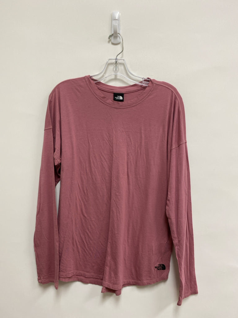 North Face Size L Purple Long Sleeve Ladies Top