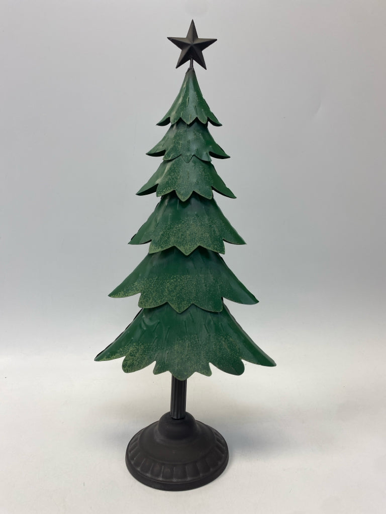 Green Silver Metal Christmas