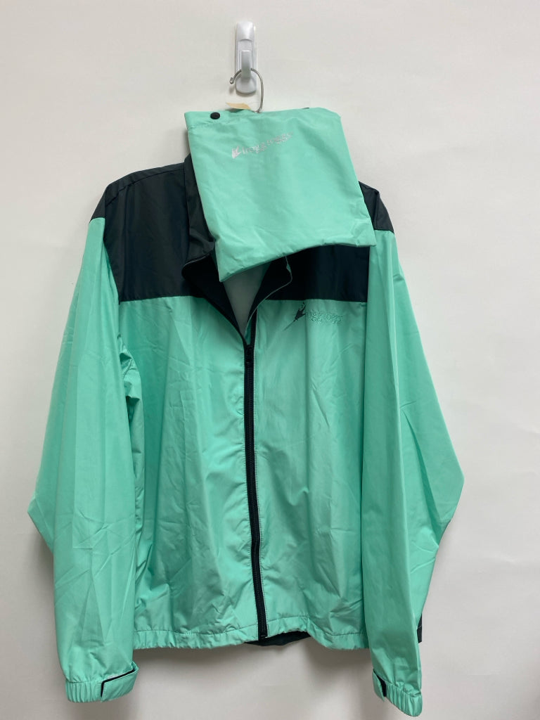 Size L Seafoam Black Ladies Jacket