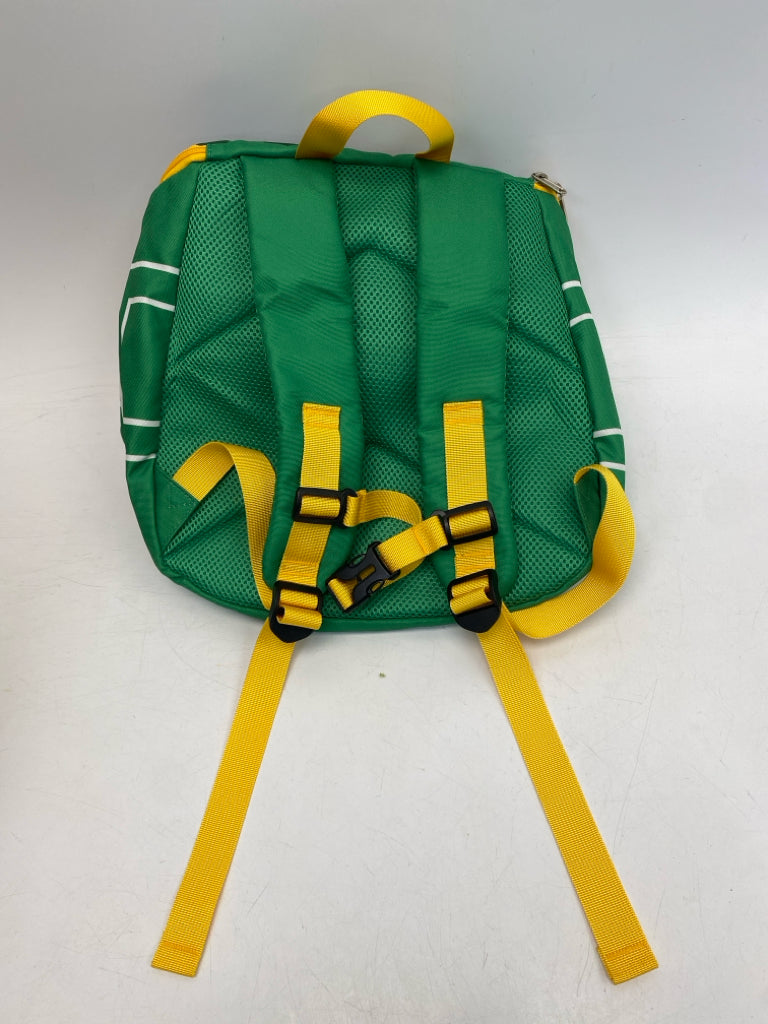 Green White/Black Soccer Kids Backpack