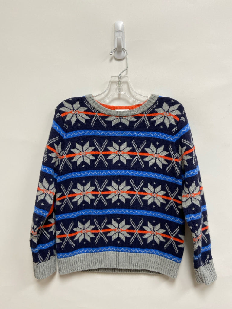 hanna Andersson SIZE 6/7 Navy/Gray Orange/Blue Boy&