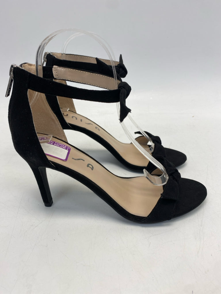 Unisa US Shoe Size 8 Black Bow(s) Heels