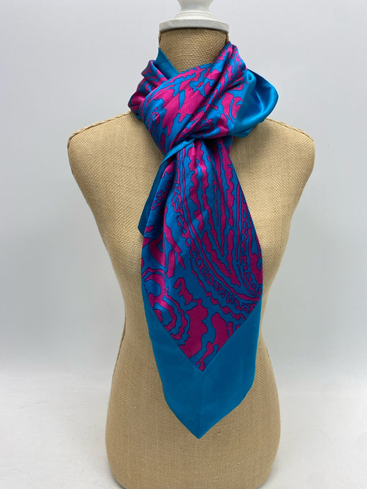 Carlisle Turquoise Fuchsia Scarf