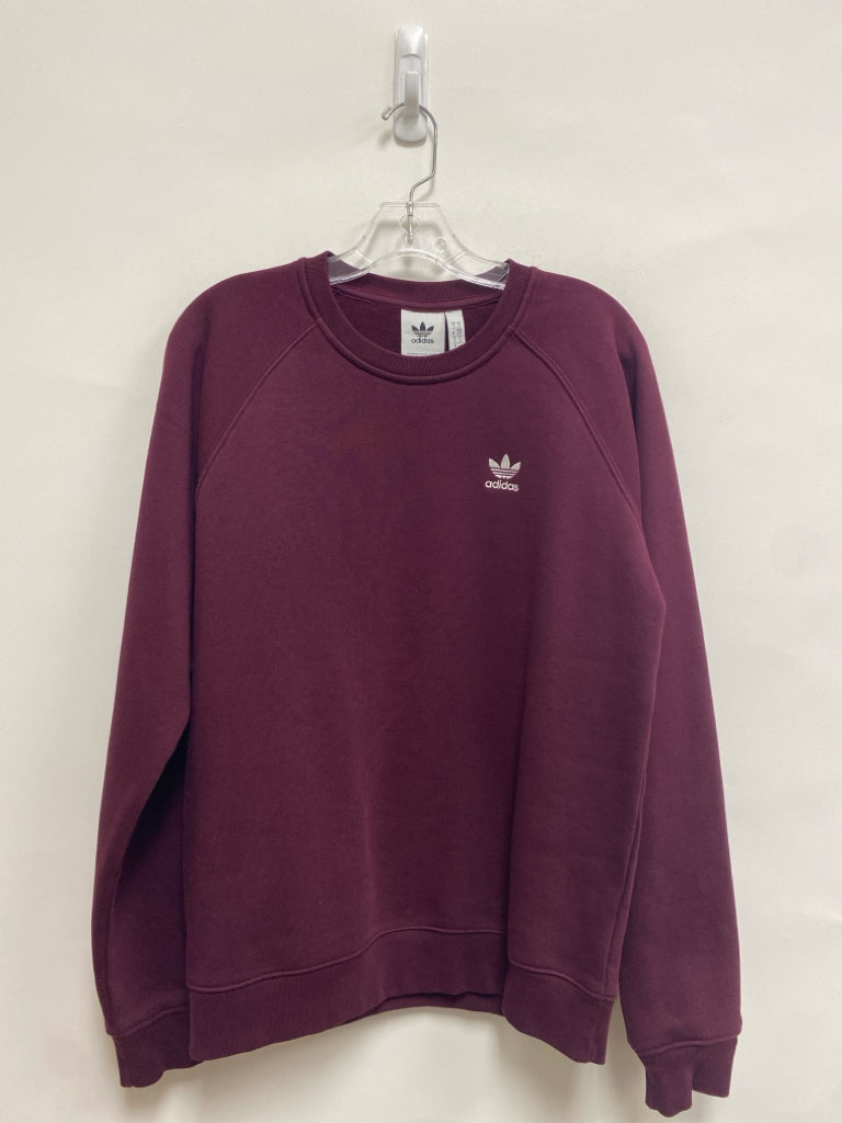 Adidas Size S Burgundy Men&