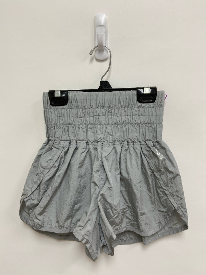 Free People Size XS Silver Pull-on Ladies Shorts