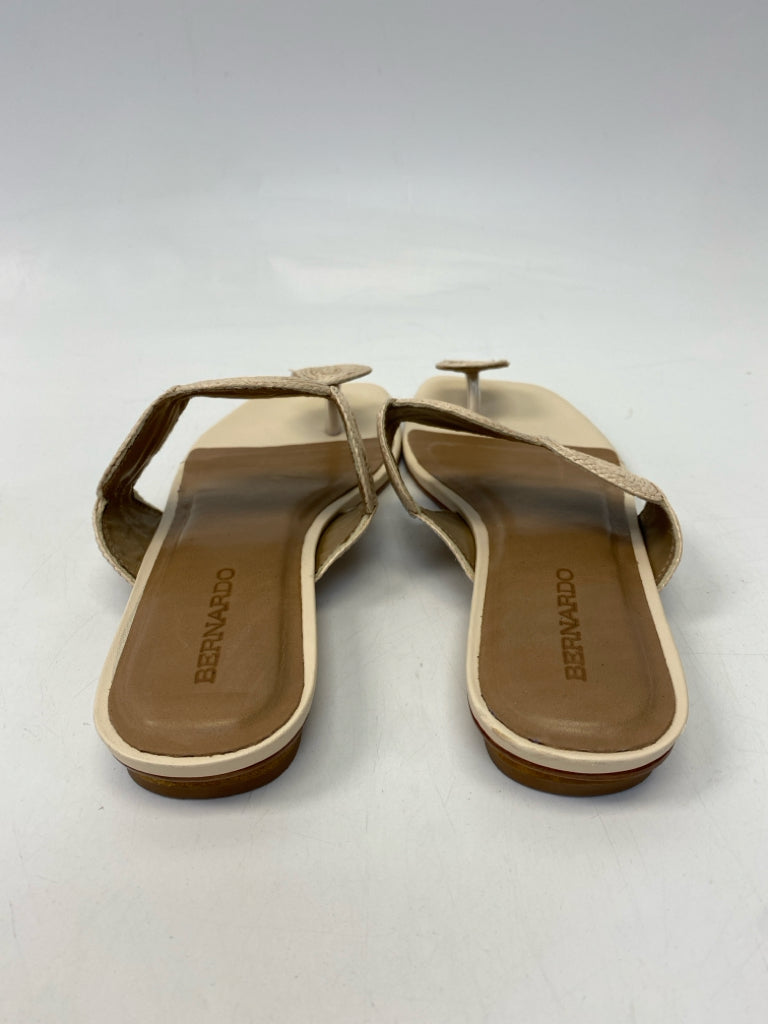 Bernardo  Size 9 Beige Raffia Sandals