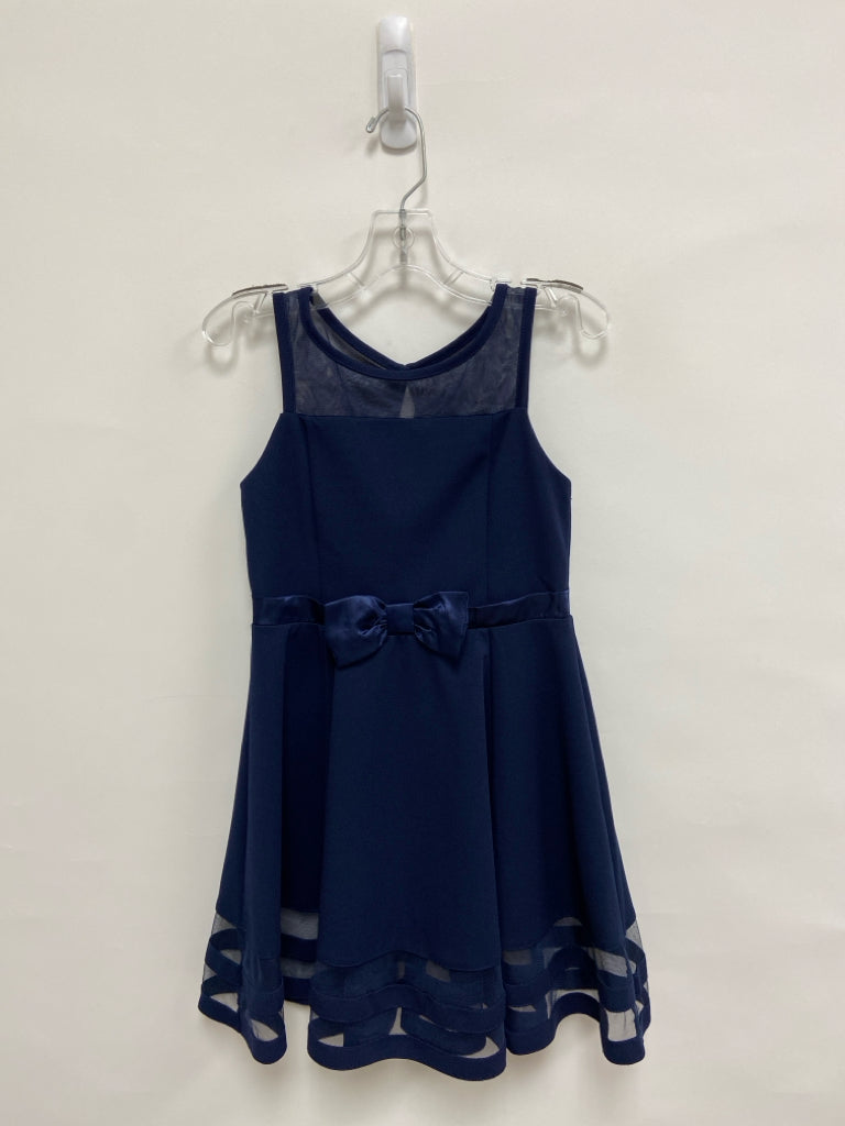 Calvin Klein SIZE 8 Navy Sleeveless Girl&