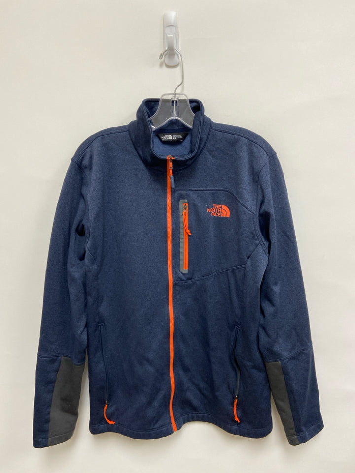 North Face Size M Navy Orange Men&